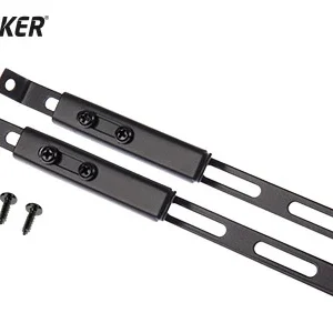 Extraljusstag 200mm Svart 2-pack