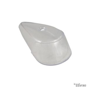 Blinkers fram, glas, vit