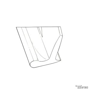 Gummilist bakluckans lock, original modell
