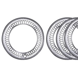 F4 Skönhetsringar Bubbla (set med 4 st)