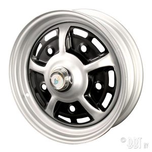 Fälg, BBT Sprintstar Grey/black,15 x 5.5,5 lug (5×205),ET +15