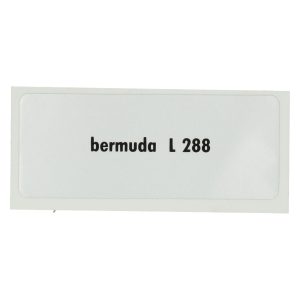 Klistermärke L 288, Bermuda Blue