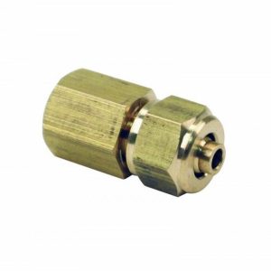 Luftfjädring 1/8″ FNPT to 1/4″luftledning 1/8″ Hane NPT adapter