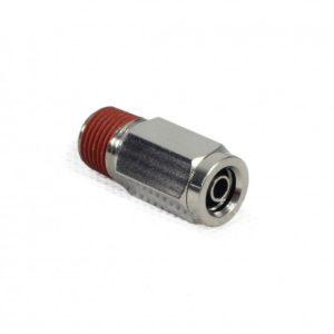 1/8″ NPT to 1/4″ PTC luftledning rak installation, DOT